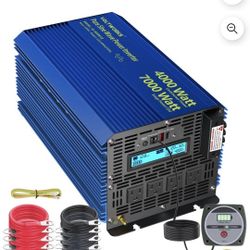 VOLTWORKS 4000 Watt Pure Sine Wave Power Inverter