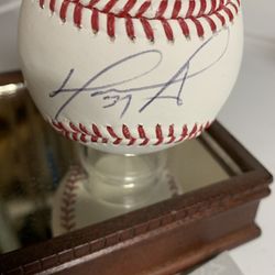 David Ortiz Signed Baseball 