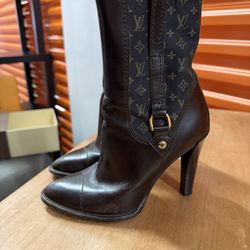 Louis Vuitton Heels Boots
