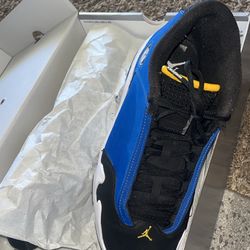 Retro 14 Royal Yell Black
