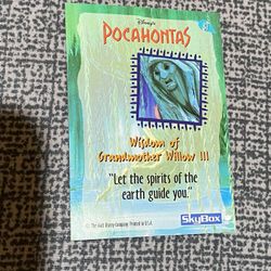 3 SETS VINTAGE POCAHONTAS CARDS