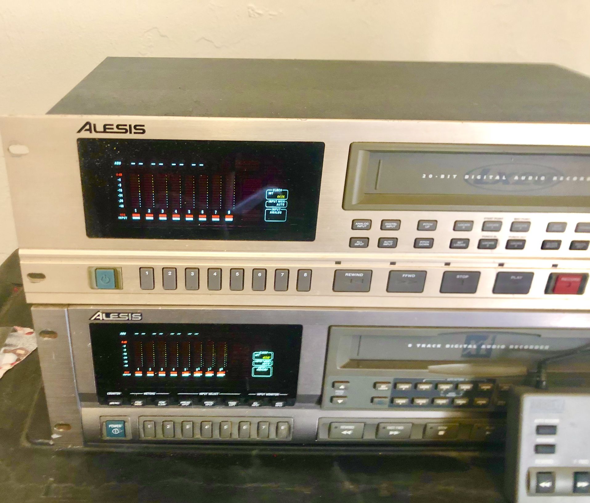 Alesis Adat 8 Track Recorders 