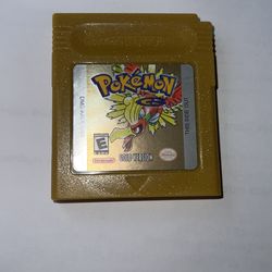 Pokemon Gold Version GameBoy Color Game