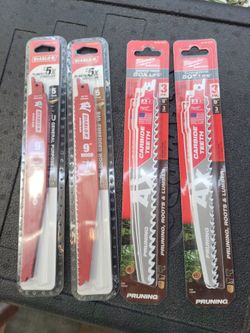 Diablo & Milwaukee Sawzall Reciprocating Saw Blade Bundle