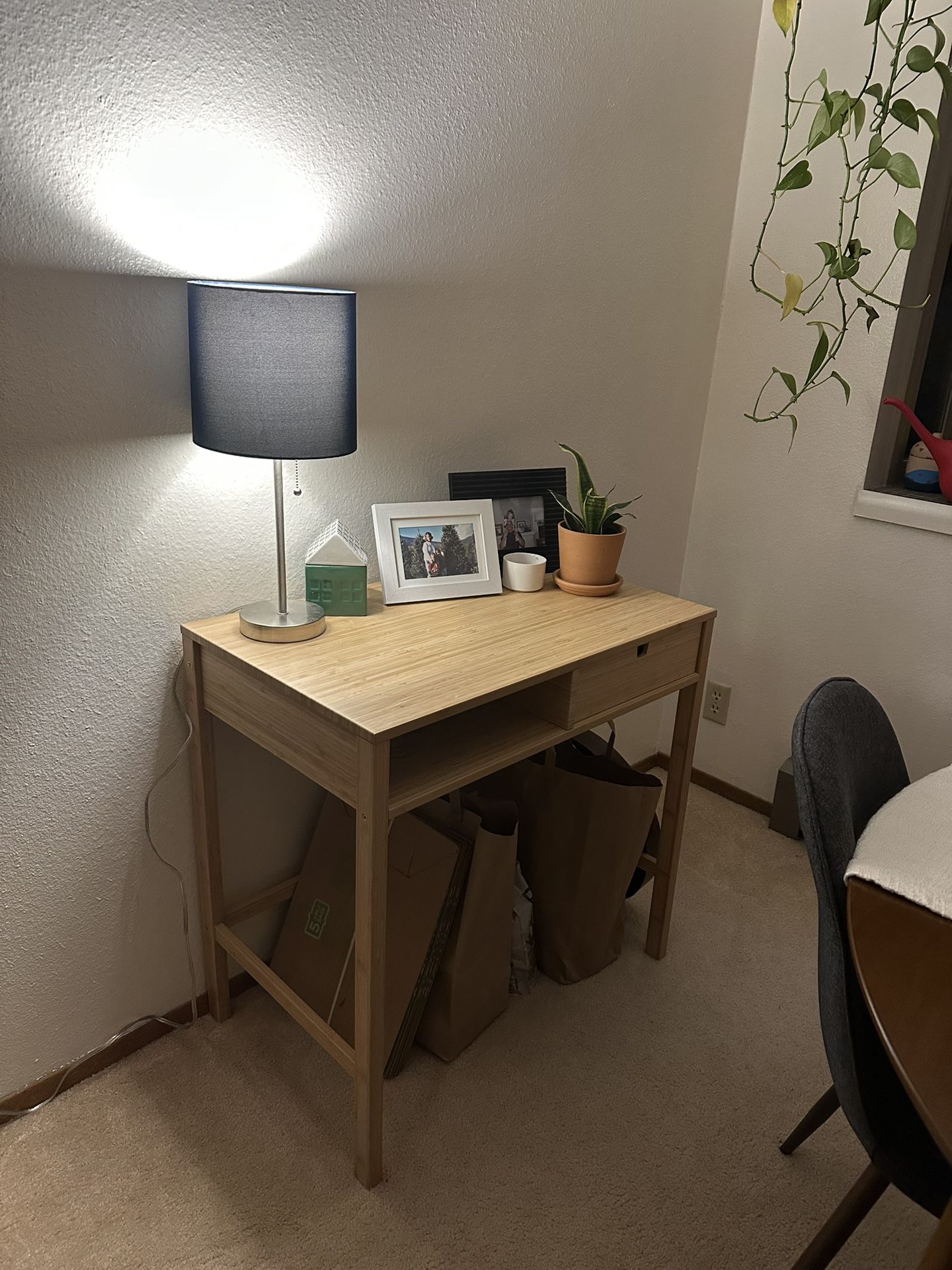IKEA Bamboo NORDKISA Desk/Vanity Table