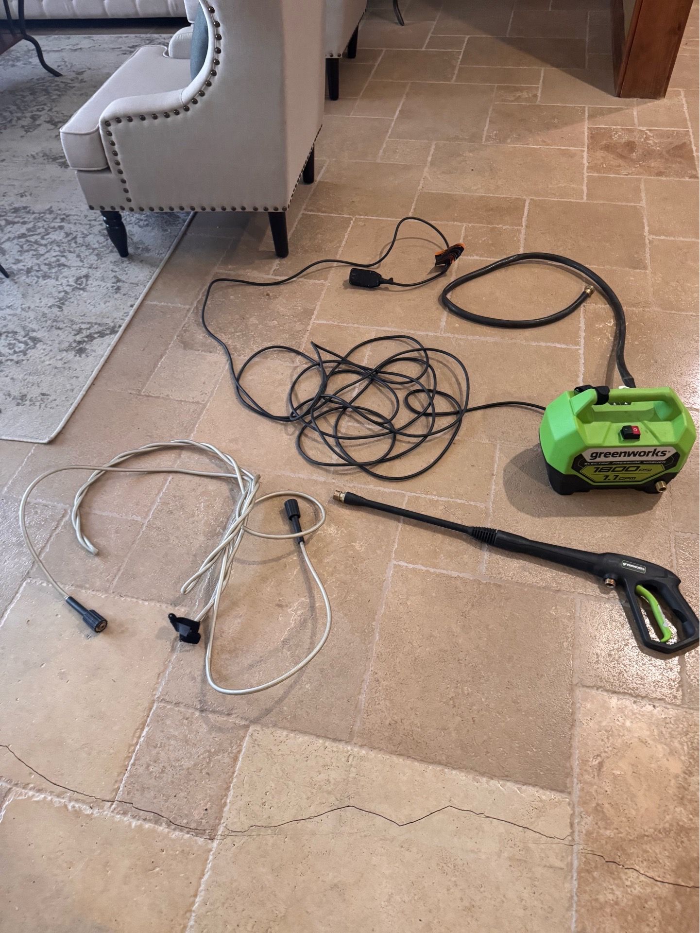 Greenworks 1800 psi pressure washer