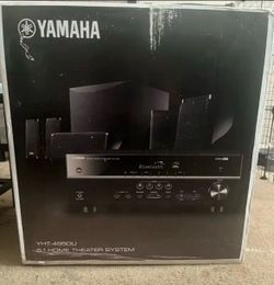 Home theater system with Bluetooth ;Yamaha (Black)