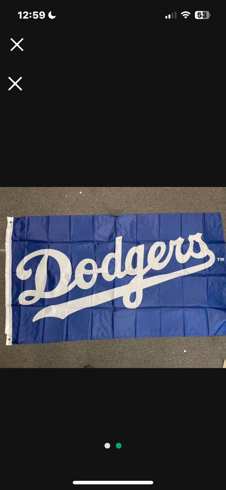 Dodger Flag 3x5