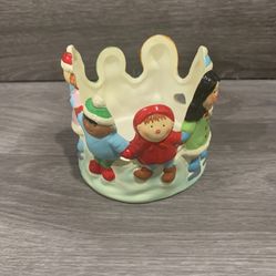Christmas Circle Of friends Candle Holder 