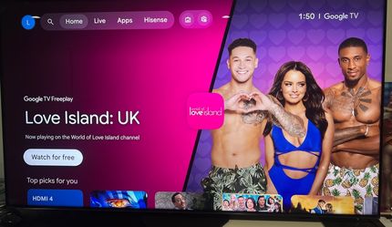 75 inch TCL 4K UHD HDR QLED Smart TV Google TV