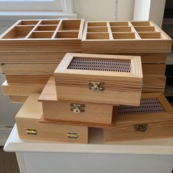 Arts and crafts boxes $7