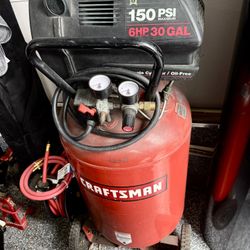 Craftsman 30 gallon air compressor 