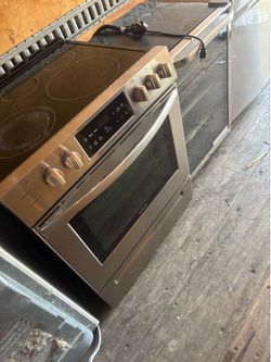 Glass top range