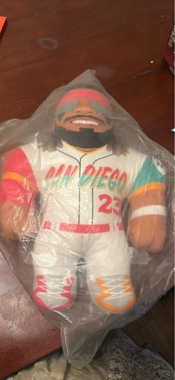 San Diego Padres Tatis Jr WWE Night Theme Game Plush Doll Exclusive