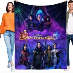 Channel Descendants 3 Mal Cameron Boyce Soft Fleece Throw Blanket 50x40in New
