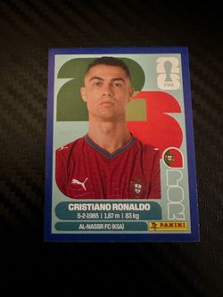 Cristiano Ronaldo Blue Parallel