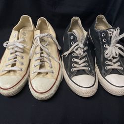 Mens Converse 2 Pairs for $20 Size 11