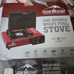 One Burner Multi Fuel Camping Stove