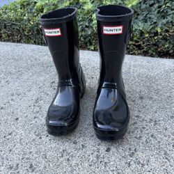 Women’s Hunter Boots Size 7 Perfect Condition 