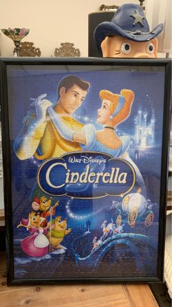 Framed Disney puzzle