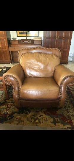 Leather chair