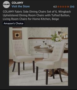 Dining chairs
