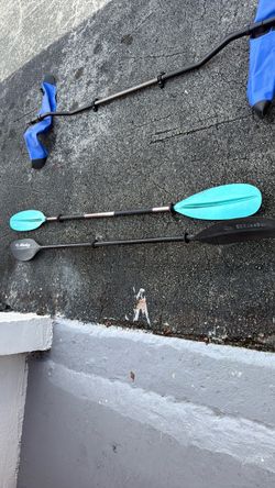 Paddles kayak