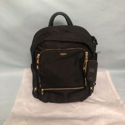 TUMI Voyageur Celina Backpack Black/Gold