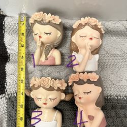 Special Face Pot, Girl Fairy Pot - 15$ Each