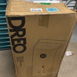 Dreo Portable Air Conditioners, 12,000 BTU AC Unit for Bedroom with Drainage-free Cooling