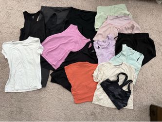 Women’s size small workout haul