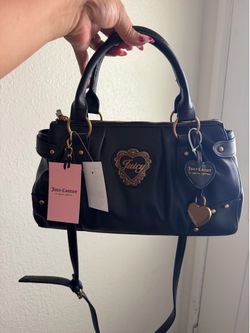 ✨ Brand New With Tags Juicy Couture “Licorice in Her Juicy Era” Satchel Bag ✨  Gorgeous bag that is a must-have for any Juicy Couture collector! 💕 Th