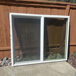 Dual Pane Sliding Window.  5' X 4'.