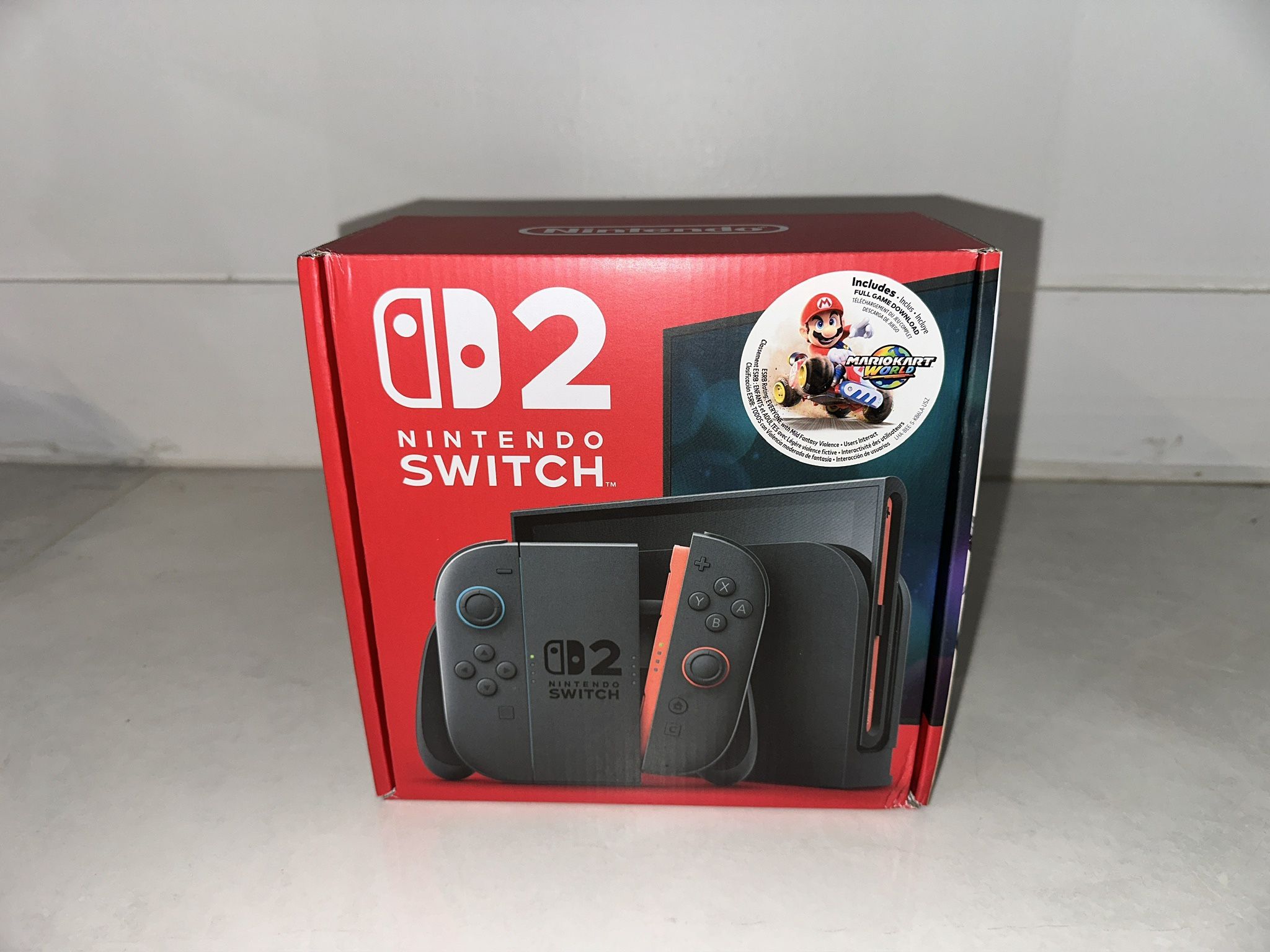 Nintendo Switch 2 + Mario Kart World Bundle