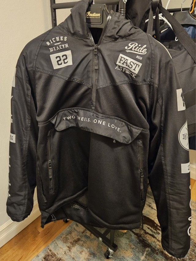Ride Rich Concord Armoured Moto Jacket (L)