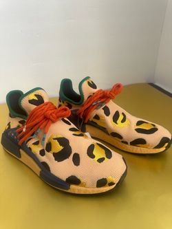 Pharrell x adidas NMD Human Race 'Animal Print - Pulse Amber'