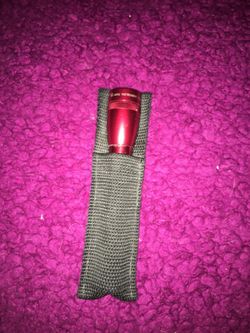 Mini Maglite with holster