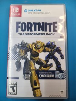 Fortnite Transformers Pack Nintendo Switch