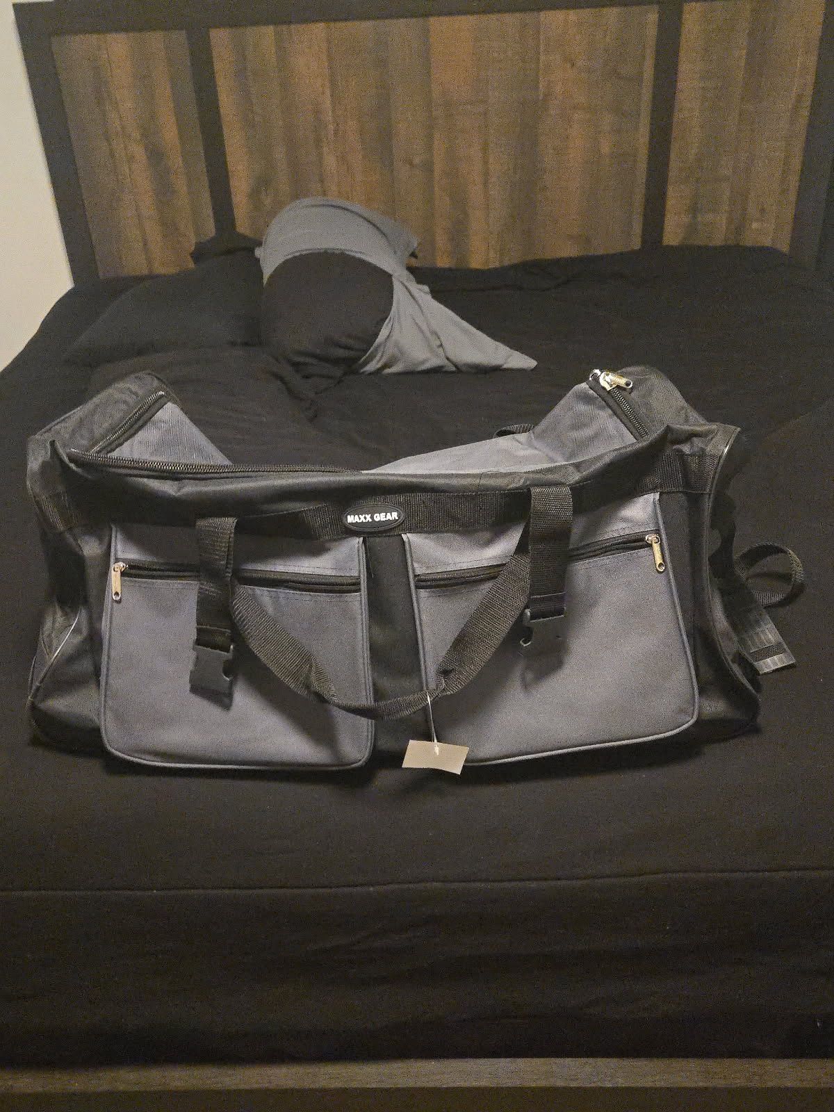 large duffle bag with rollers