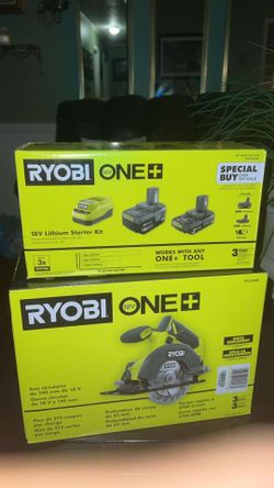 Ryobi One + Materials Brand New Everything