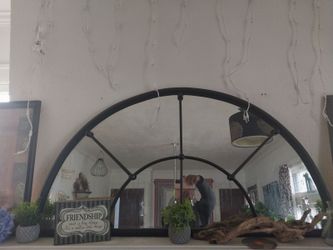 Tuscan Half-Circle Mirror