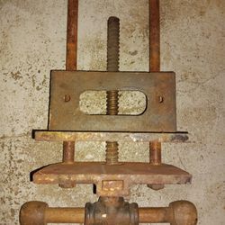 MORGAN Vise Co Chicago 300A Woodworking Under Bench Mount Clamp Made USA