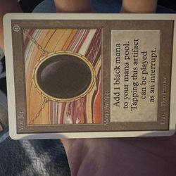Mox Jet Magic Card