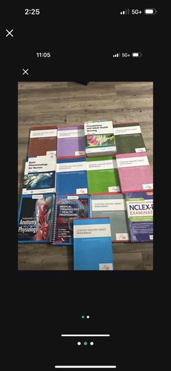 LPN Nursing School Books 