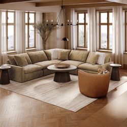 Ashley Whitehaven 5-Piece Sectional – Like New (Only 3 Months Old)