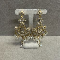 Gold Dangle Earrings 