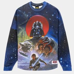 STAR WARS EMPIRE STRIKES BACK V. LONG SLEEVE MENS LIFESTYLE SHIRT Size Small New