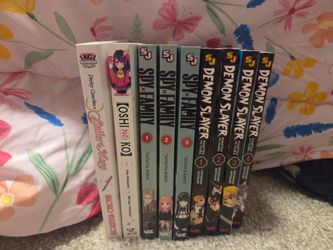 4 different Manga titles