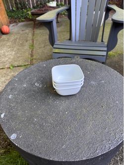 Set of 3 Small Square Food Storage Containers