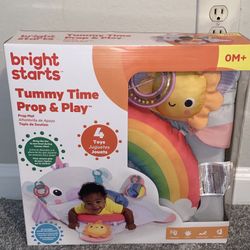 Brand New: Bright Starts Tummy Time Play Mat